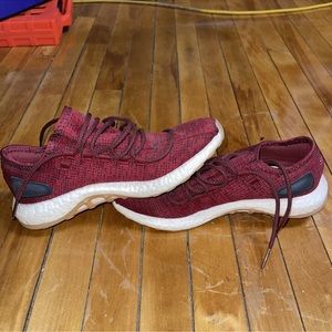 Size 8 - adidas PureBoost Burgundy 2017